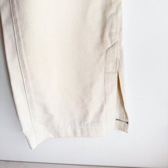 Banana Republic Ivory Wide Leg High Waist Jeans 29 - Picture 2 of 8